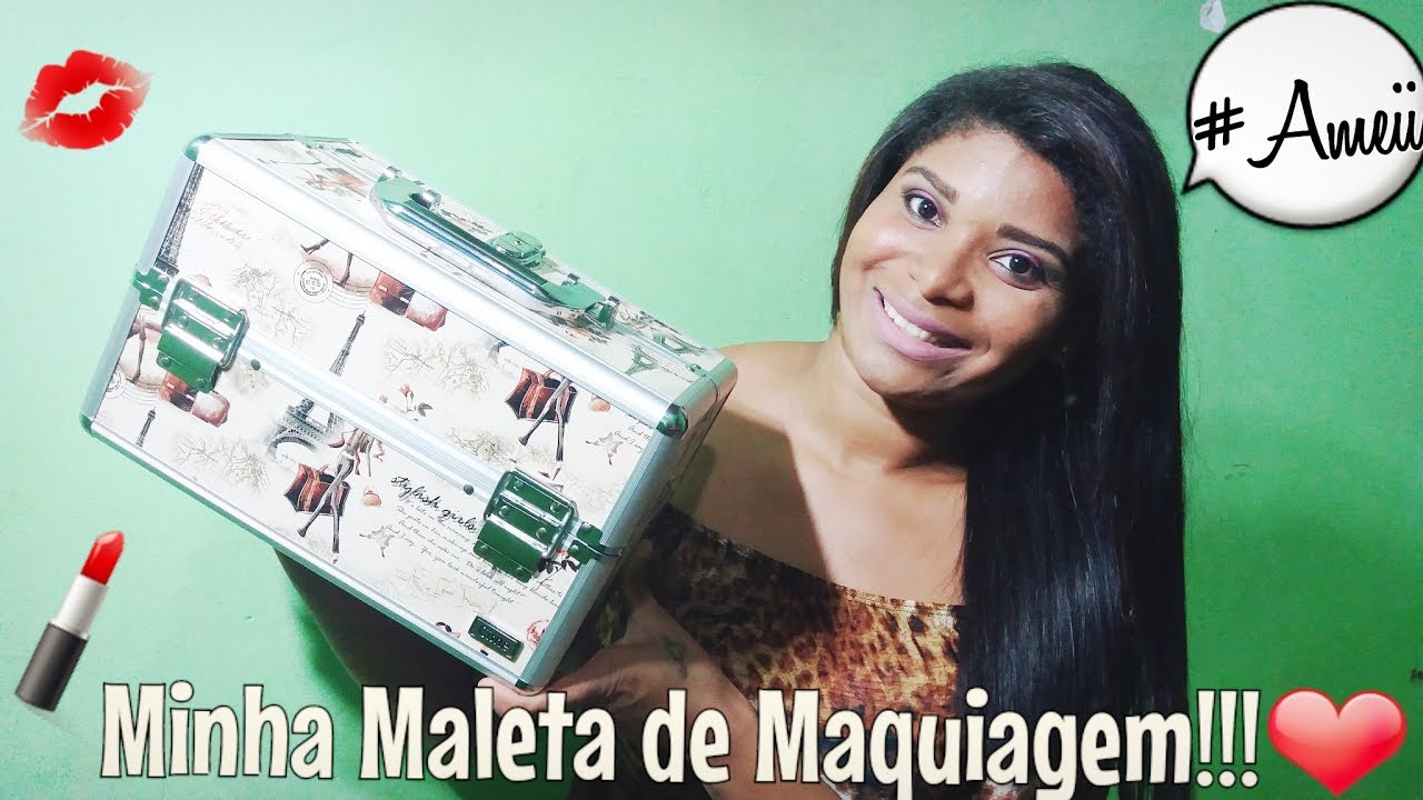 Minha Maleta de Maquiagem❤ | Por Brunna Souza