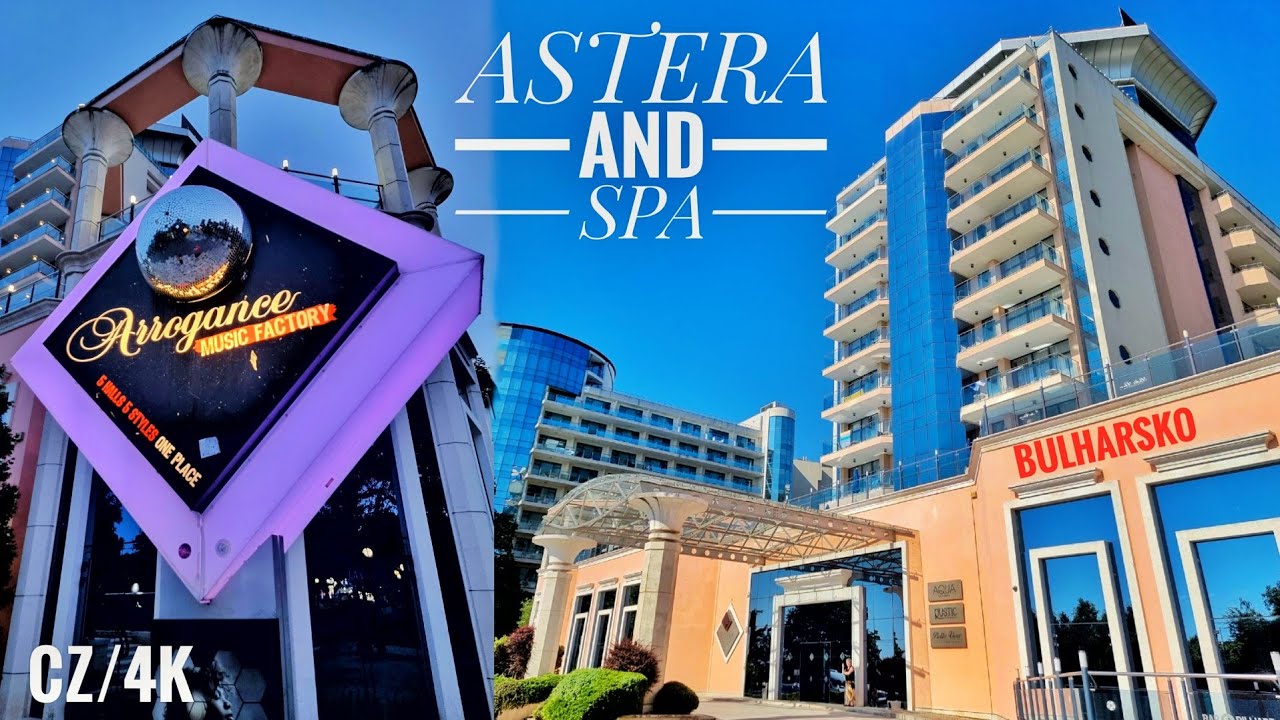 HOTEL ASTERA AND SPA - ZLATÉ PÍSKY - BULHARSKO, RECENZE - CZ 4K