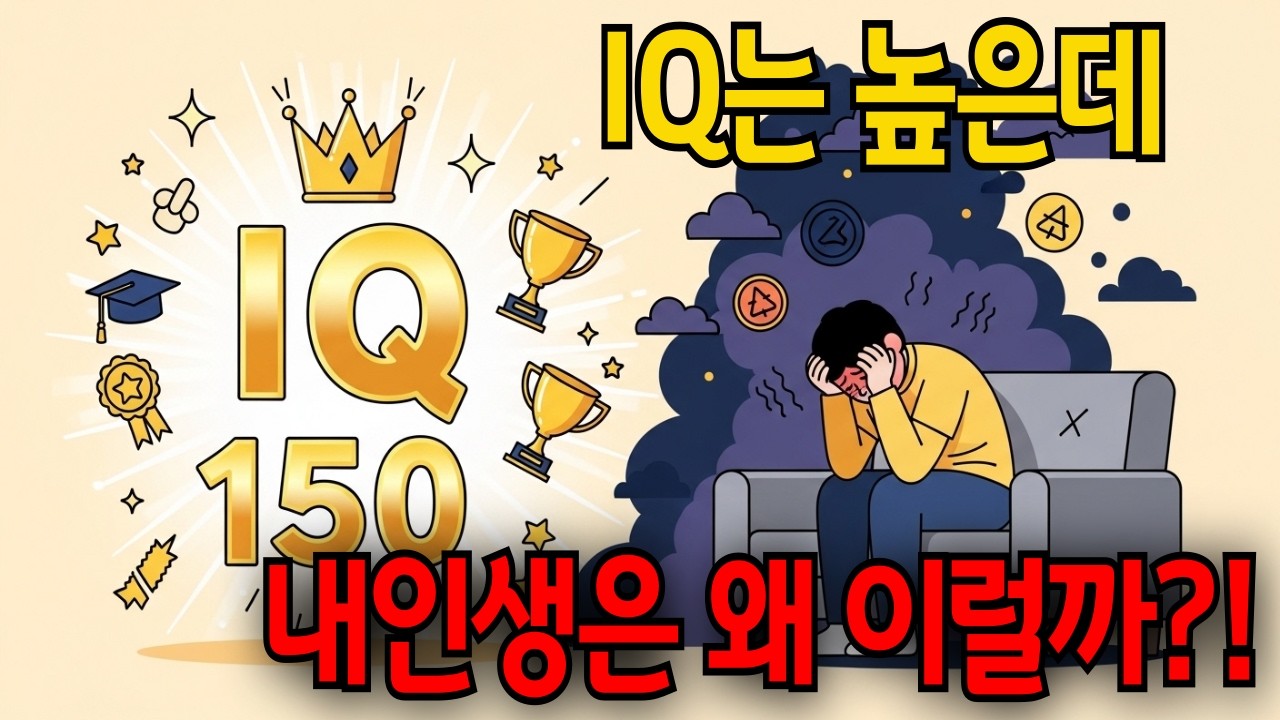 IQ 높은데 왜 인생은 망할까? - 고지능자의 숨겨진 고통