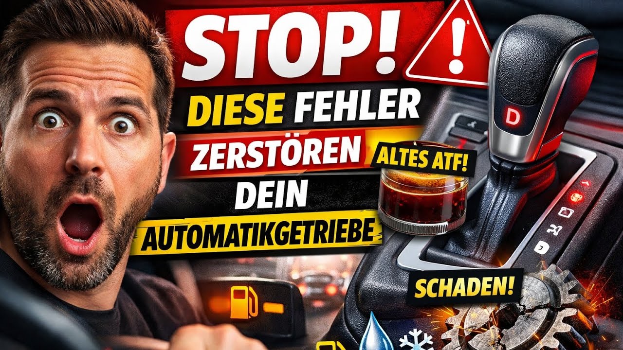 Diese 10 Fehler zerstören dein Automatikgetriebe – fast jeder macht sie!Into urdu