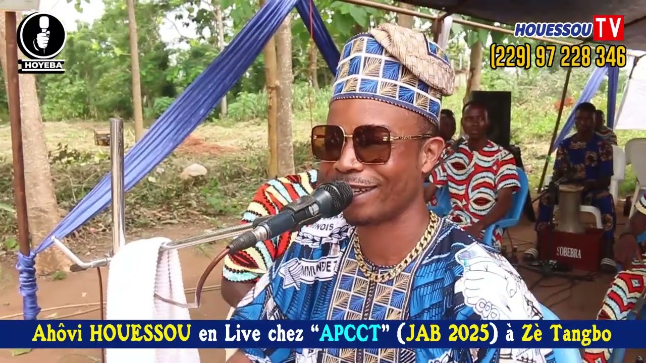 Ahôvi HOUESSOU et son orchestre à ZÊ TANGBO.
