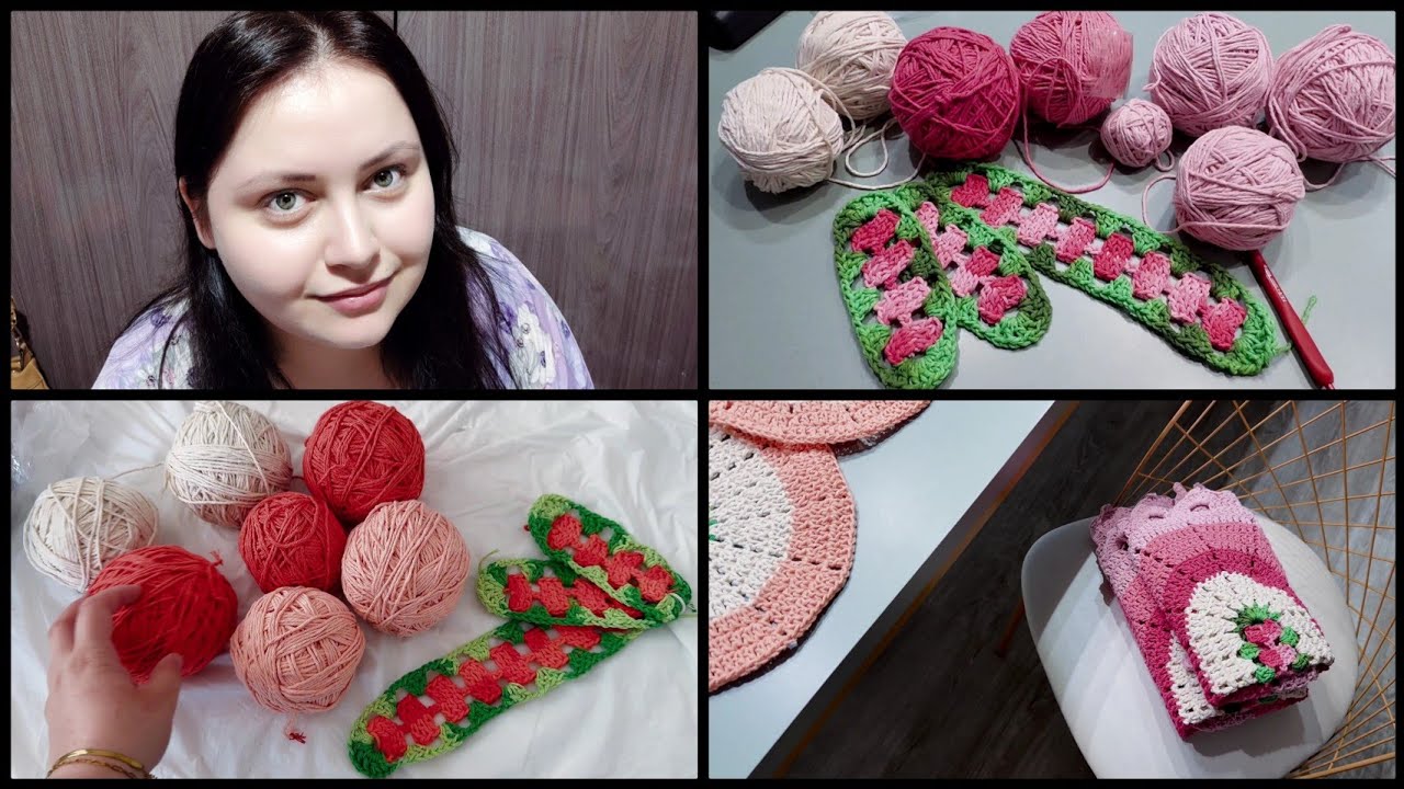 💥VOOOOLTEI....! VLOG DE CROCHÊ 🧶 O QUE EU PRODUZI NOS DIAS QUE FIQUEI SEM GRAVAR🥰 #croche 