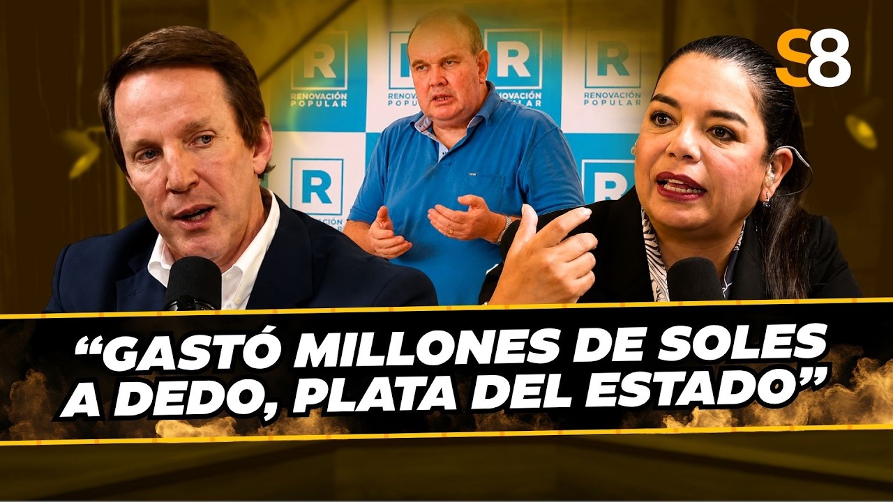 FRANCIS ALLISON acusa a L&Oacute;PEZ ALIAGA de GASTOS MILLONARIOS y CONTRATACIONES A DEDO | #S8
