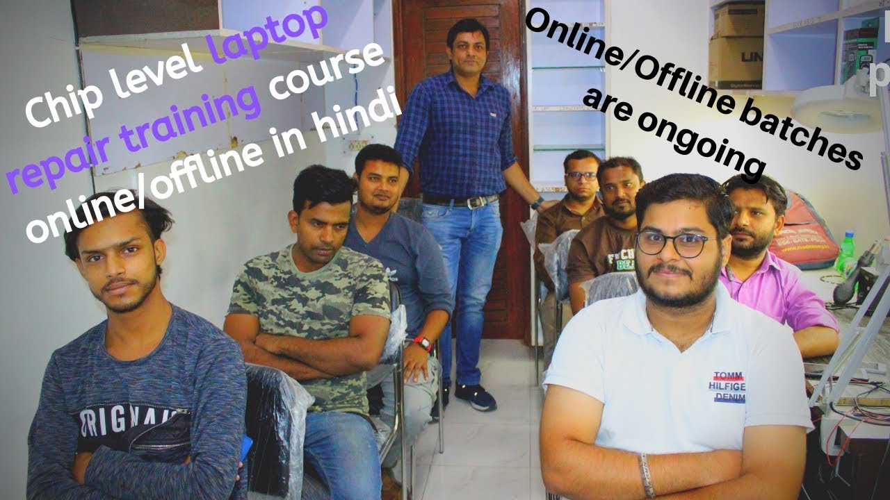 Laptop plugin not charging problem fix| Chiplevel laptop repair training video course in Delhi India