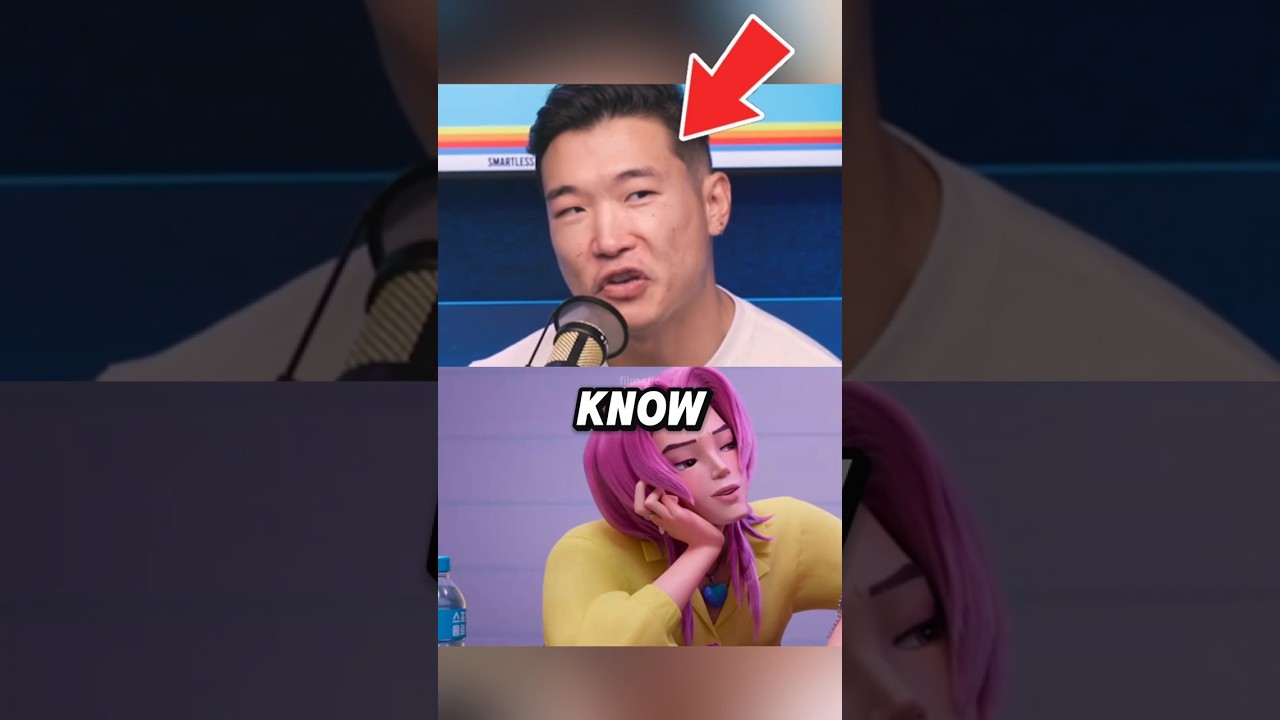 Актёр озвучки Романс Саджи озвучивает трёх персонажей в K-pop &laquo;Охотники на демонов&raquo; #шорты #kpopd...