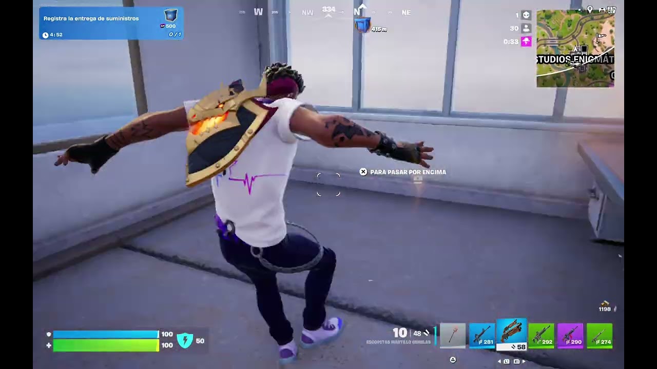 Jugar Fortnite Pacific Break en PC AMD Ryzen7 7735 hs con 24 GB de Ram