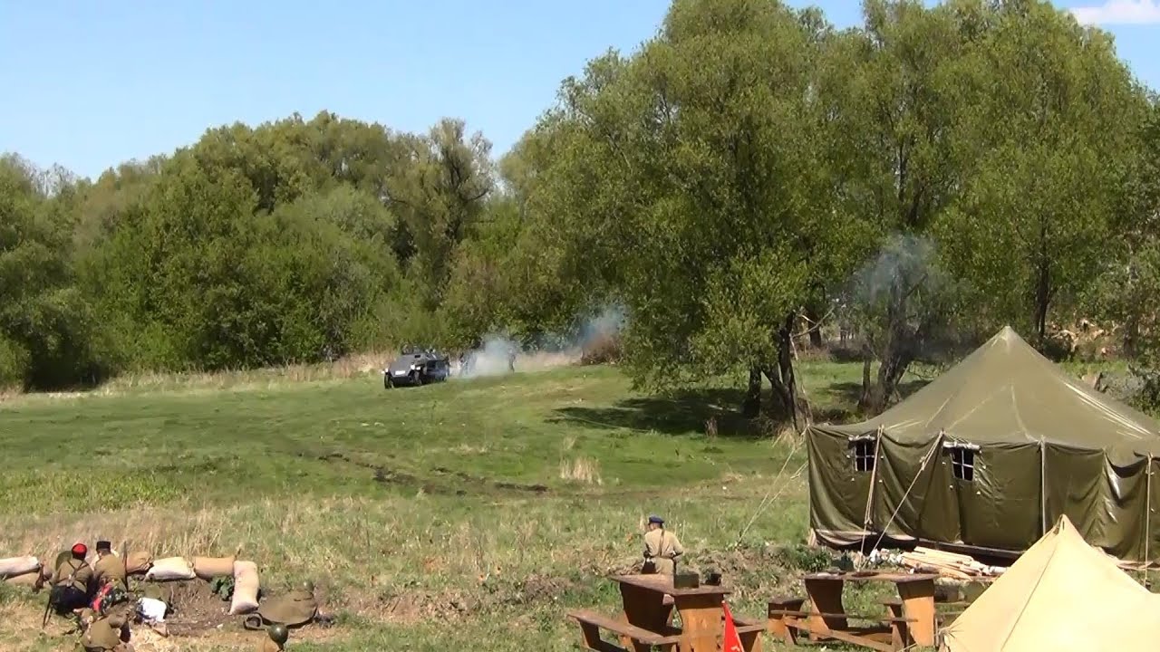 Тула. 9 мая 2014. Реконструкция боев мая 1945