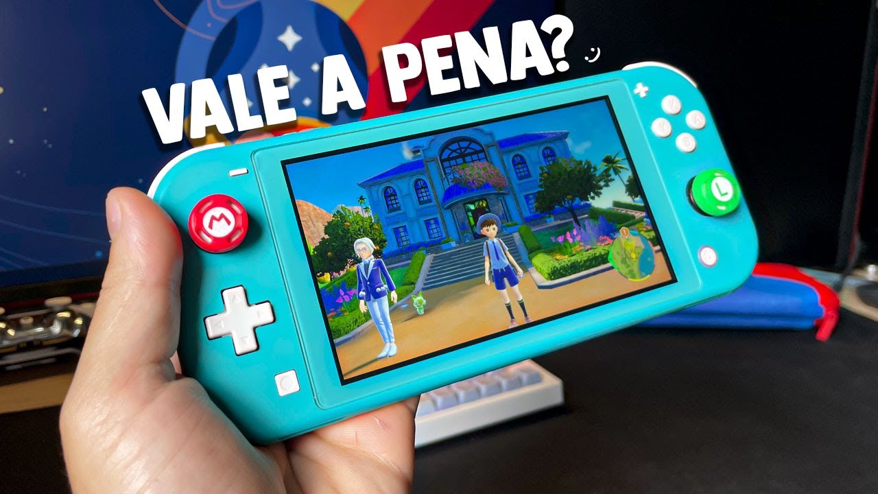 COMPREI um NINTENDO SWITCH LITE BARATO