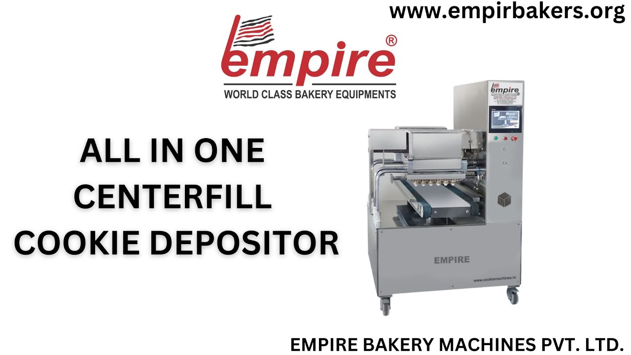 ALL IN ONE CENTER FILL COOKIES DEPOSITOR MACHINE | CENTER FILLED BISCUIT |#centerfilledcookiemachine