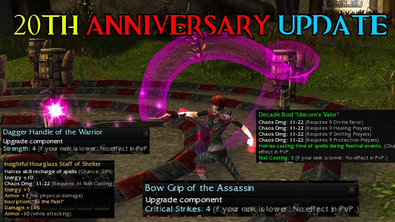 20th Anniversary Update Summary - Guild Wars
