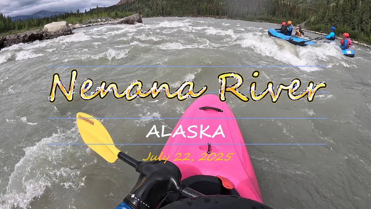Alaska's Nenana River rafting and kayaking