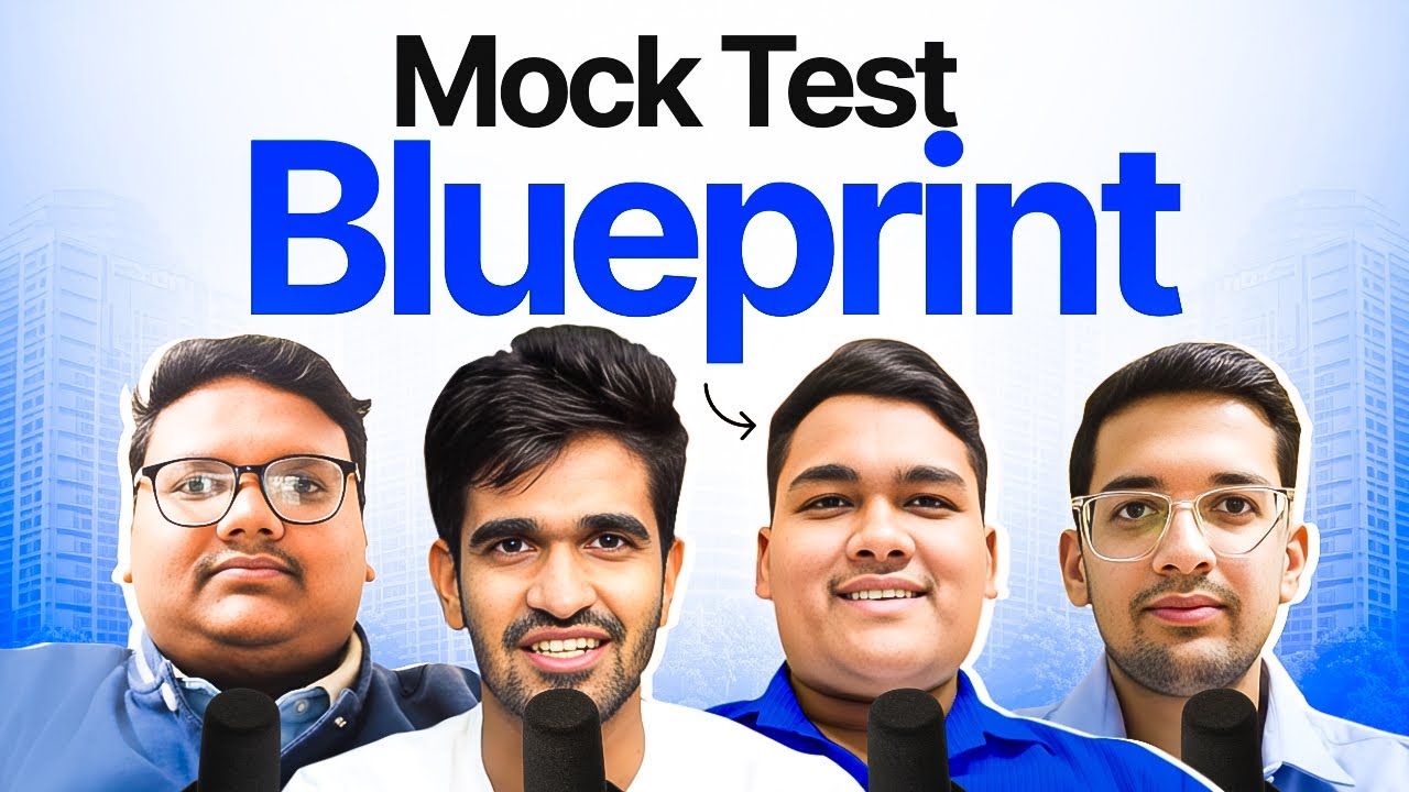 CA AIR 1, 2, & 3 Reveal Their Mock Exam Strategy: Which Test Series is Best? | Kushal Lodha Clips