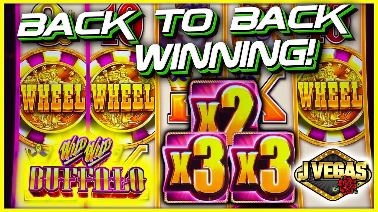 YES!!! EPIC BACK TO BACK Wild Wild Buffalo BONUS SUPER BIG WINS!