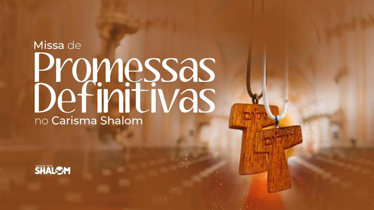 Missa de Promessas Definitivas no Carisma Shalom - 01/04/2024