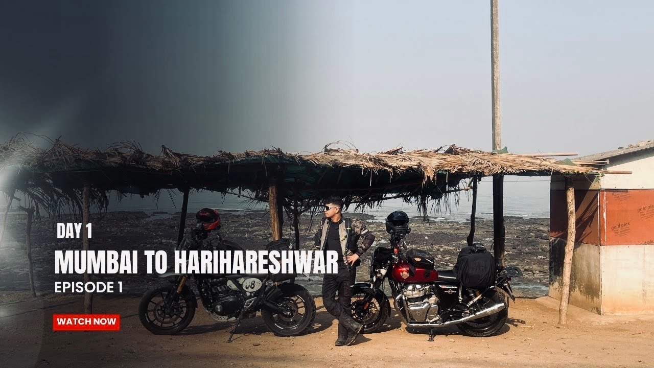 DAY 1 || MUMBAI TO HARIHARESHWAR || COASTAL RIDE 2025