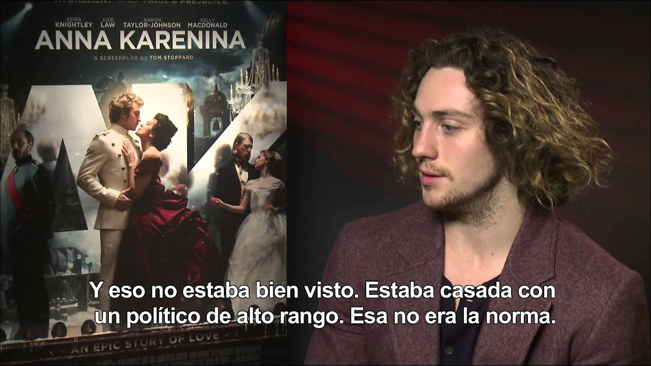 ANNA KARENINA -Entrevista a Aaron Taylor-Johnson