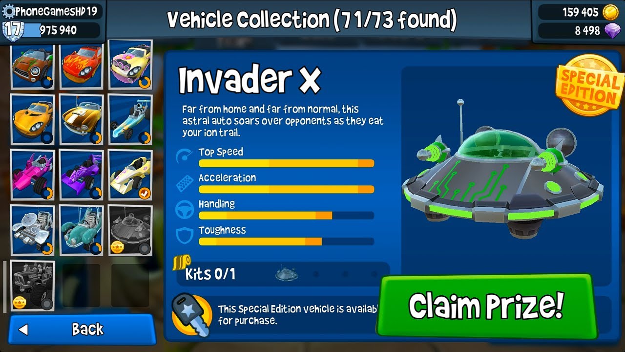 Finally I Won UFO Prize | Beach Buggy Racing 2