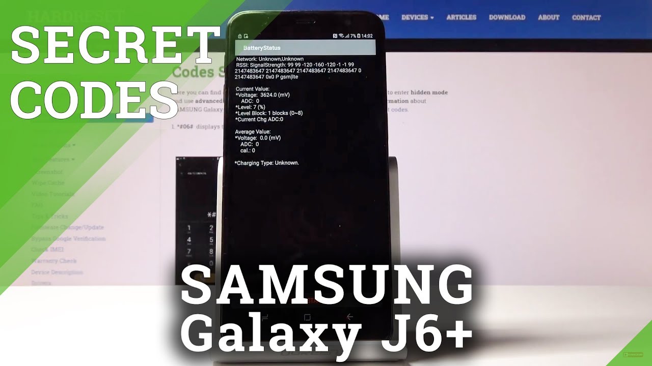 Secret Codes for SAMSUNG Galaxy J6+ – Super Options / Cool Features