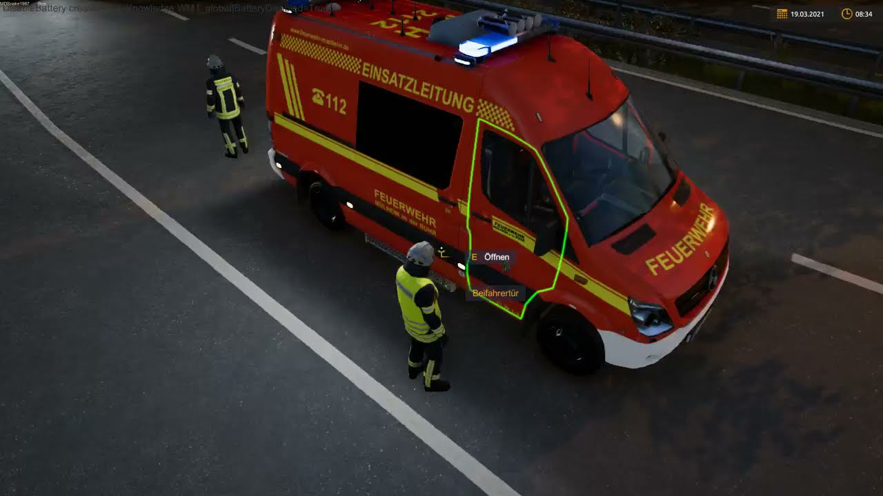 Notruf 112 #3 Unfall Auf der Autobahn  Die Feuerwehr Simulation 2