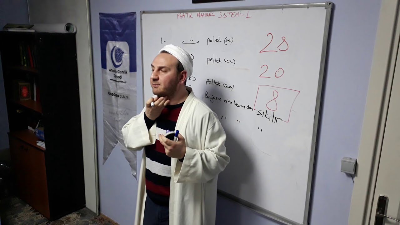 Pratik Tecvid Öğrenme Sistemi 3.BÖLÜM - MAHREÇLER-1. Bölüm  (Harflerin Çıkış Yerleri)