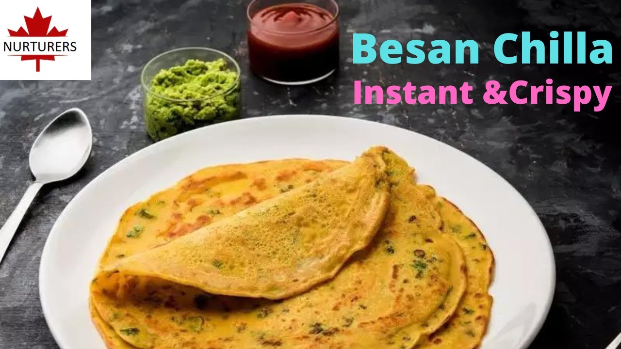 Besan Ka Chilla/बेसन का चिल्ला/Healthy Recipe/Easy & Quick Recipe/2 min Recipe/Breakfast Recipe