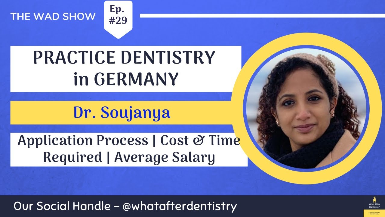 Dentistry in Germany after BDS/MDS | Abroad after BDS | What After Dentistry