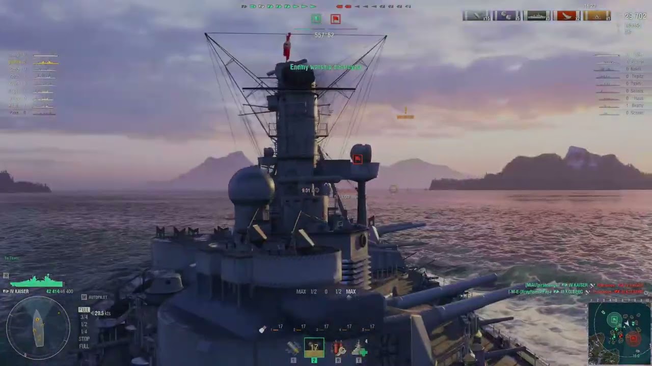 World Of Warship  Random Quiet Play Ep 13