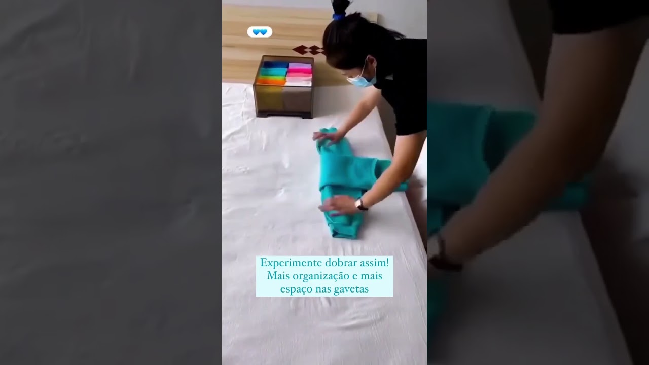 Dicas para dobrar roupas - organiza&ccedil;&atilde;o e mais espa&ccedil;o