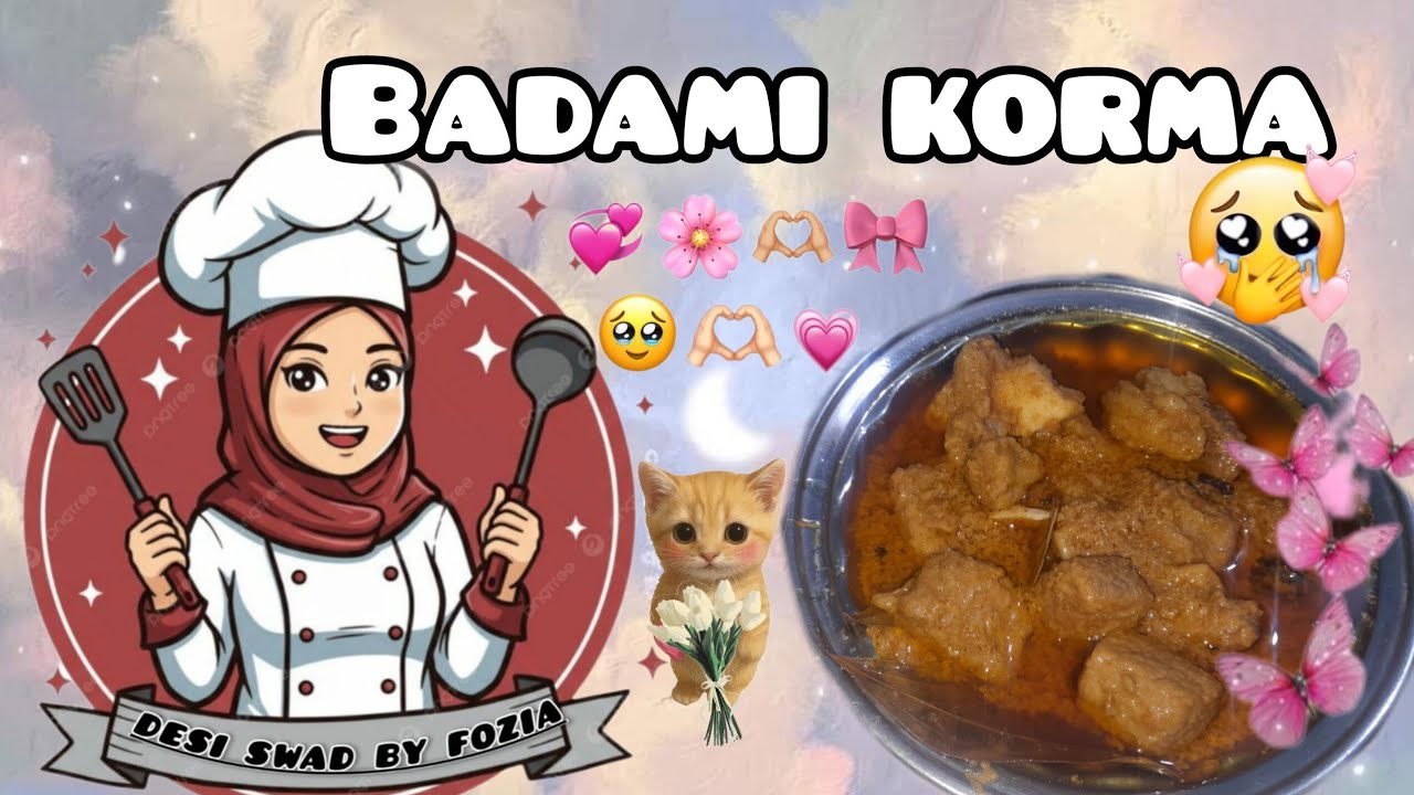 BADAMI KORMA RECIPE|DESI SWAD BY FOZIA 🎀🌎
