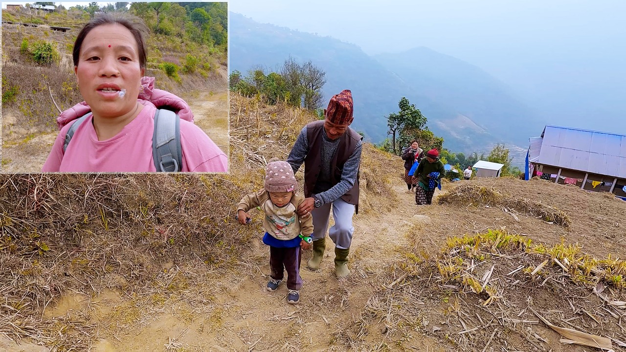 sarmila is  going to village & children will come after some days || life in the village ||