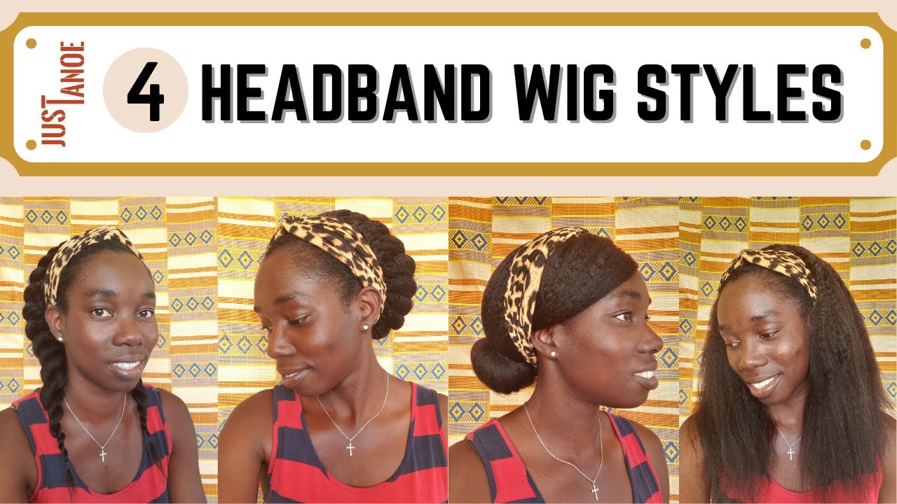 Four Ways To Wear A Headband Wig | Kinky Straight Headband Wig | Luvme Wig