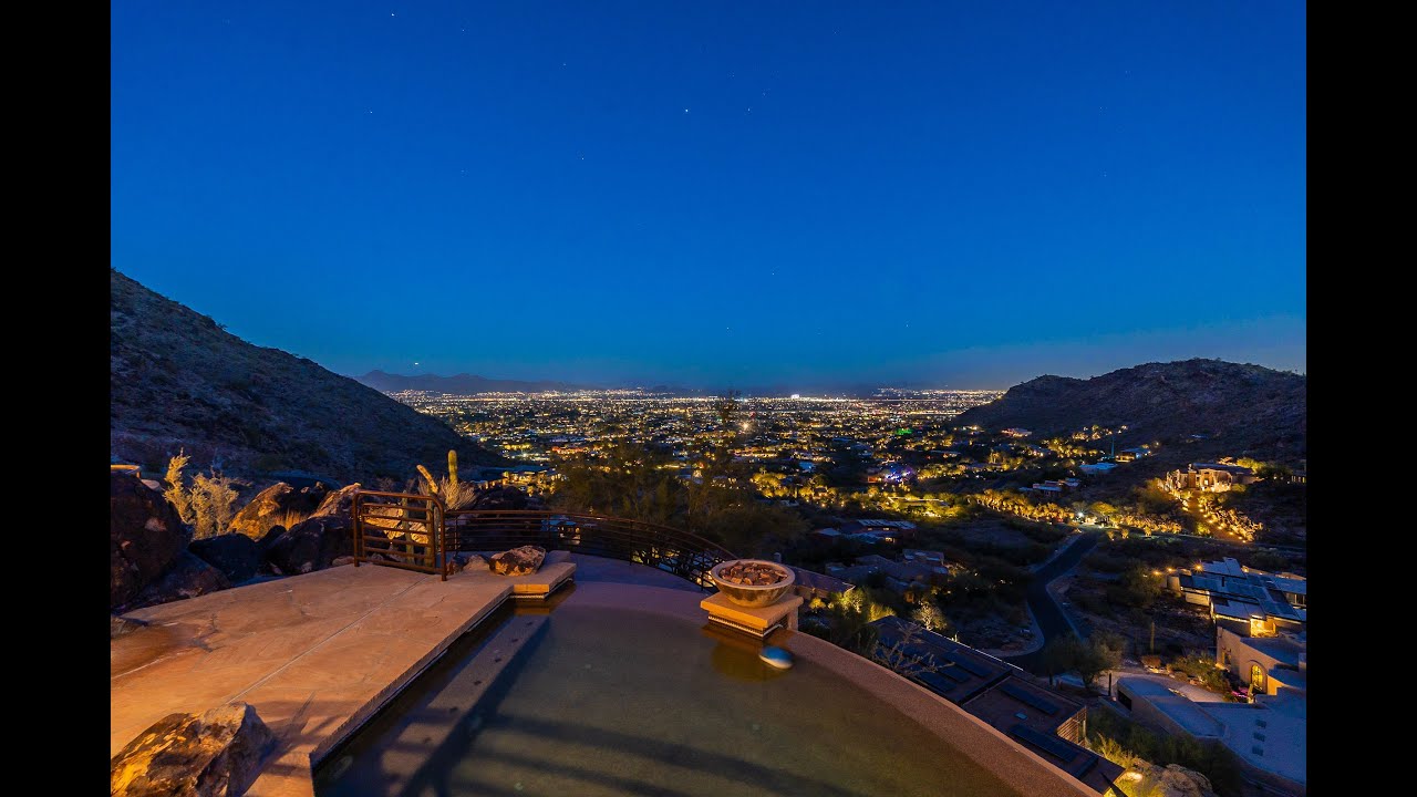 SOLD! | $4.685 million | Desert Inspired Design On Mummy Mountain in Paradise Valley AZ