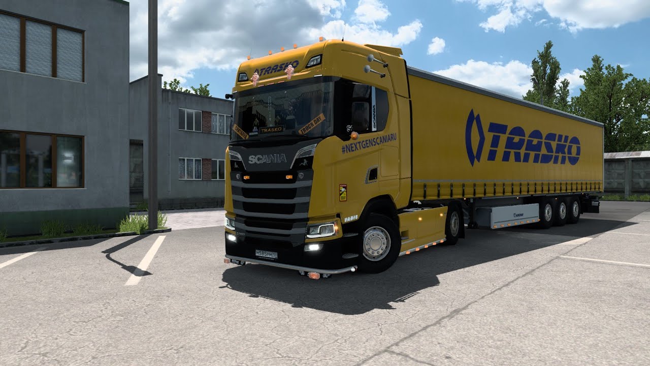 🔴Euro Truck Simulator 2. Стрим  TRASKO. Рейс в Казахстан