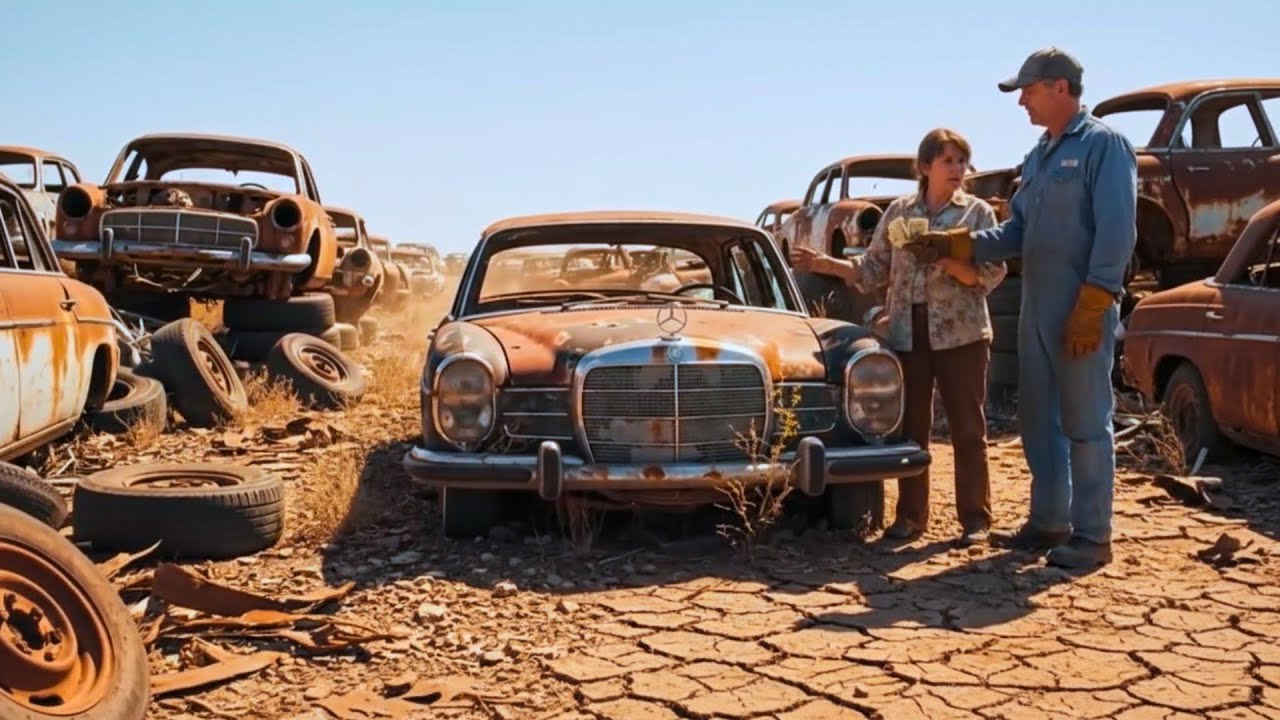 ASMR Restauração Vintage Mercedes Benz 170 S 1950 — De Abandonado a Totalmente Reconstruído!