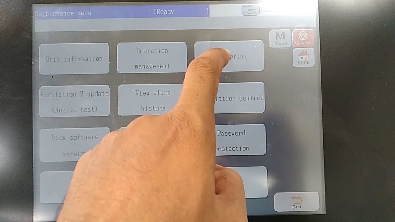 Hitachi ink jet printer