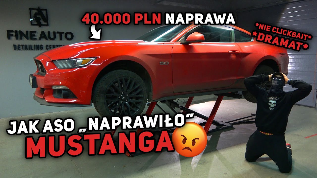 FORD MUSTANG za 200,000 ZŁOTYCH Zniszczony! | Sasha