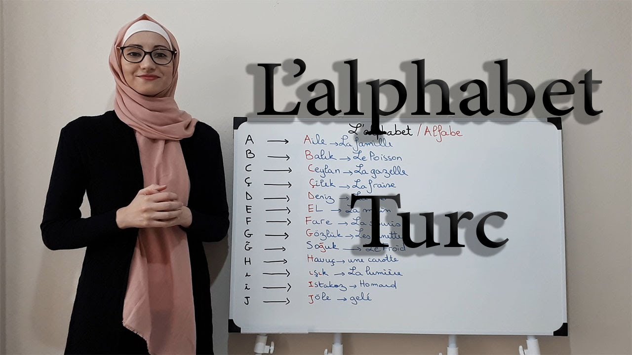 Leçon N 01: L'alphabet ***Apprendre le turc de zéro***