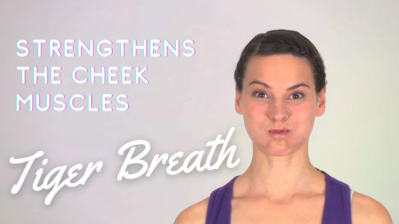 Facial exercise: Strengthen your cheek muscles