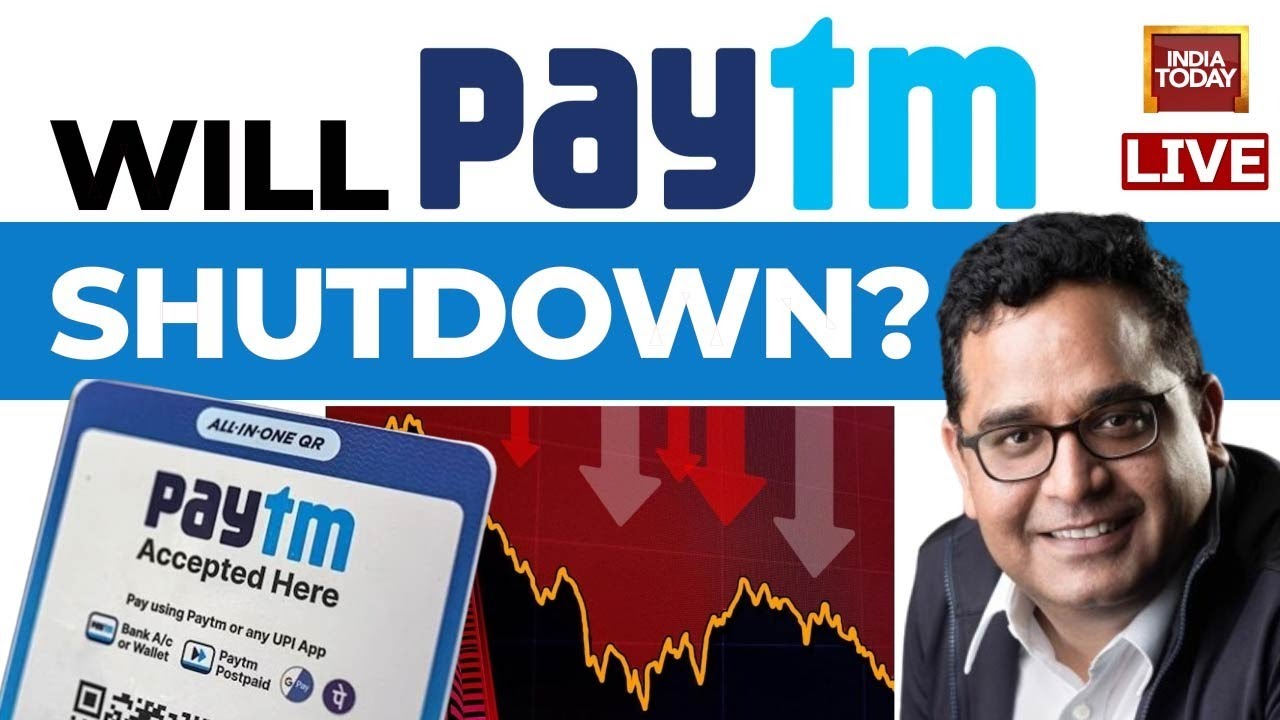 Paytm News LIVE: RBI Orders Halt on Paytm Payments Bank Transactions | Paytm Shutdown News |RBI News
