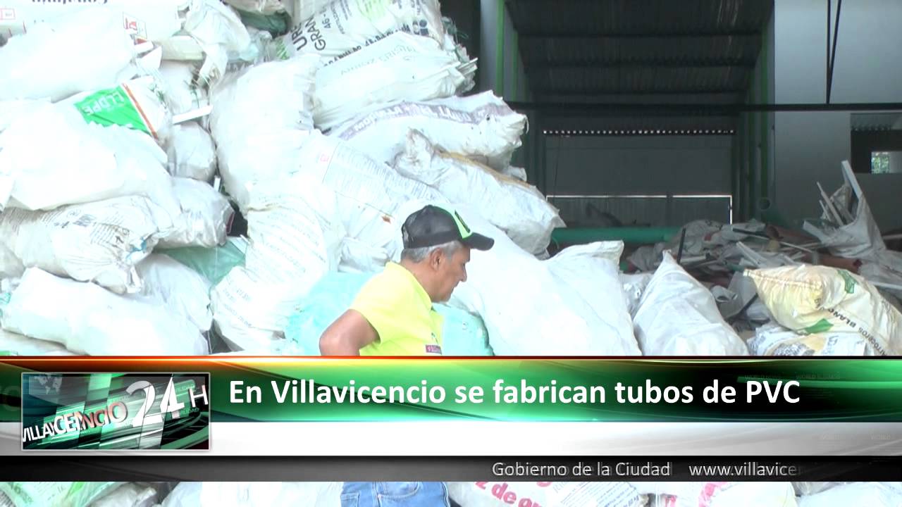 En Villavicencio se fabrican tubos de PVC