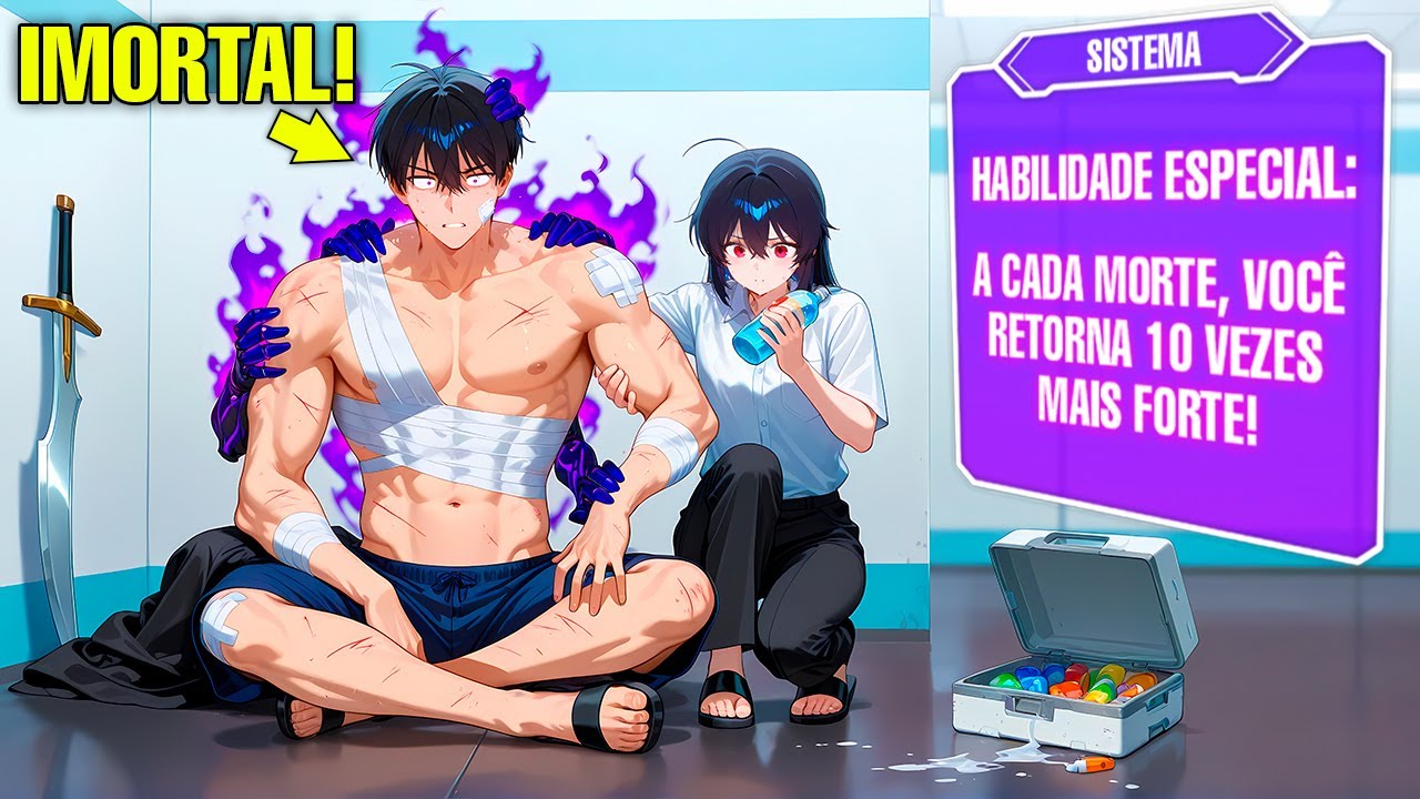 Ele era Muito Fraco, at&eacute; Despertar uma Habilidade Especial e se tornar Imortal! - Manhwa Recap