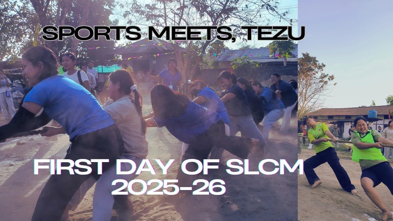 First day of sports meet||#todamiwuvlog #weeklyvlog #sportsmeet #tezu