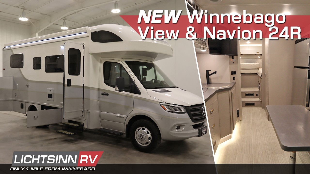 Новый автодом Winnebago View & Navion 24R класса C с дизельным двигателем LichtsinnRV.com