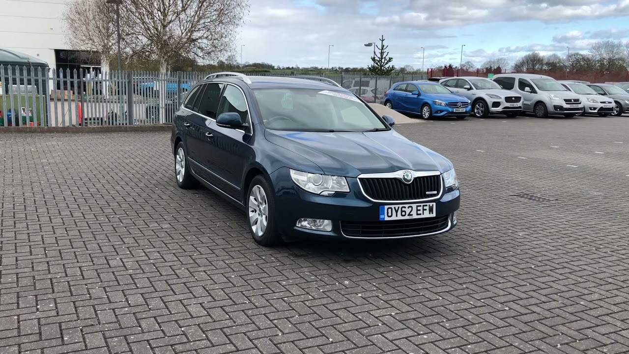 Used Skoda Superb 1.6 TDI Greenline CR Elegance at Motor Match Stafford
