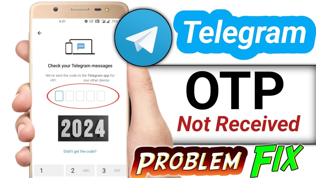 Telegram otp not received 2024 | Telegram otp problem | Telegram otp sent to other device
