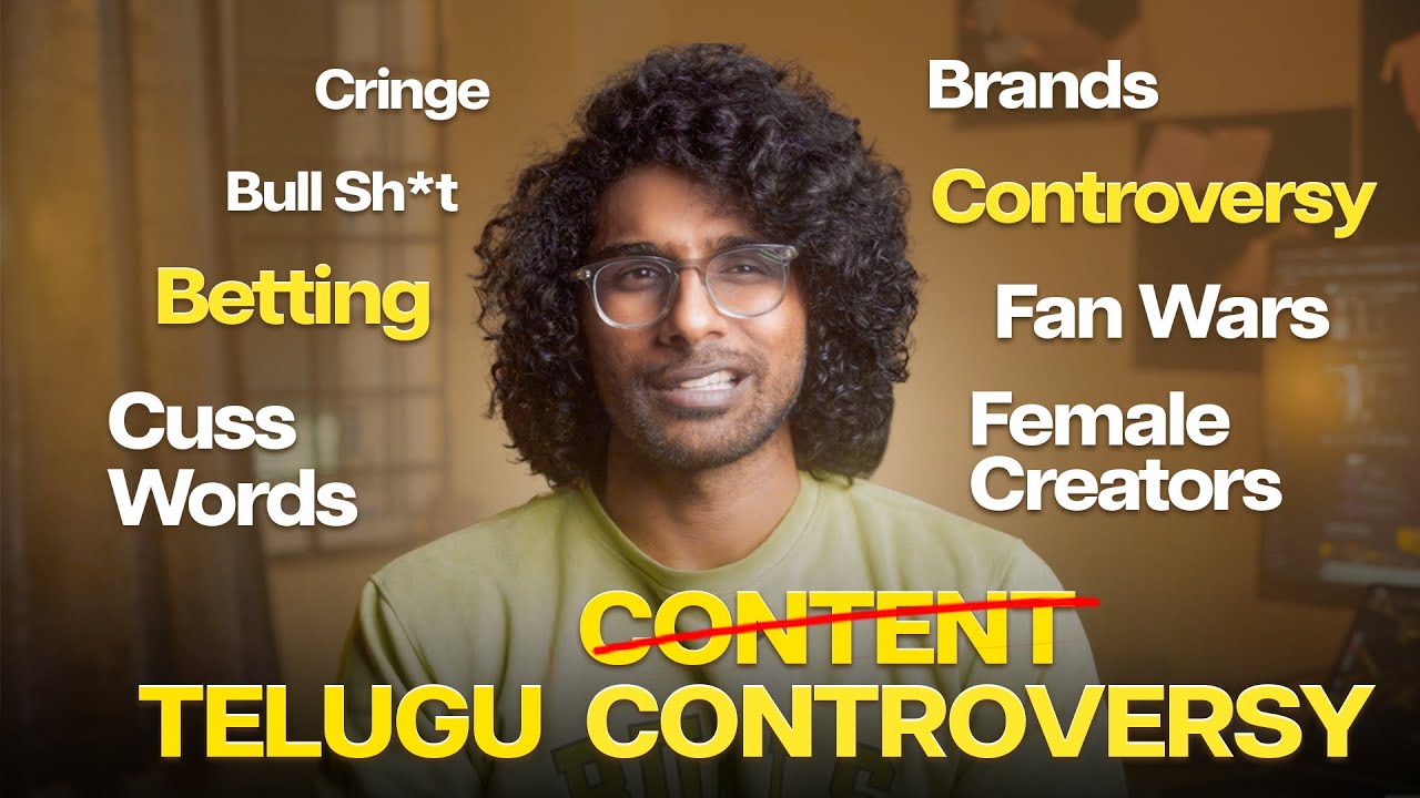 sorry for being a telugu creator