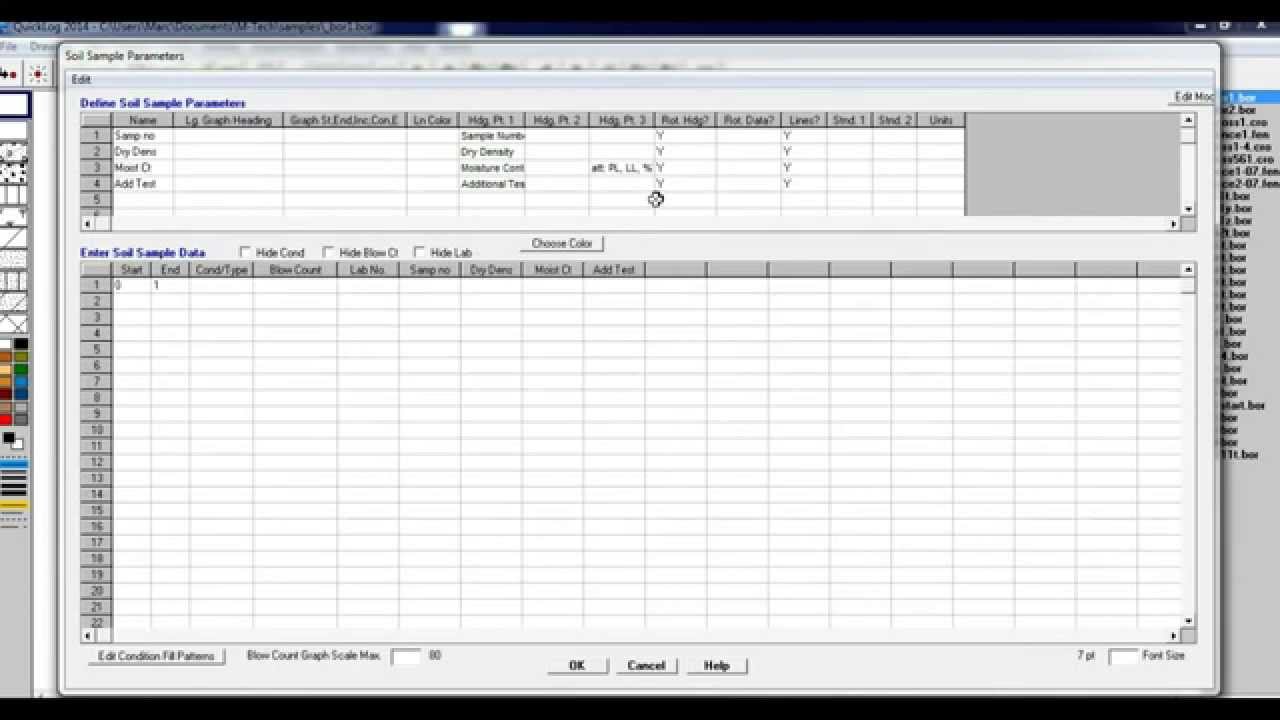Borehole Logging Software - QuickLog Video 2 - Creating a Custom Format
