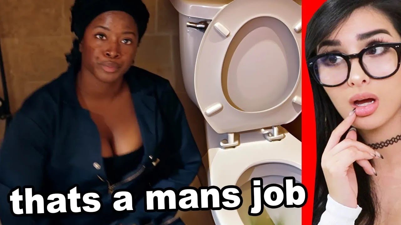 female plumber gets SHAMED by a man
