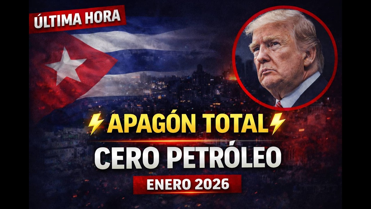 Cuba sin petróleo  Trump apaga la última luz de la Revolución