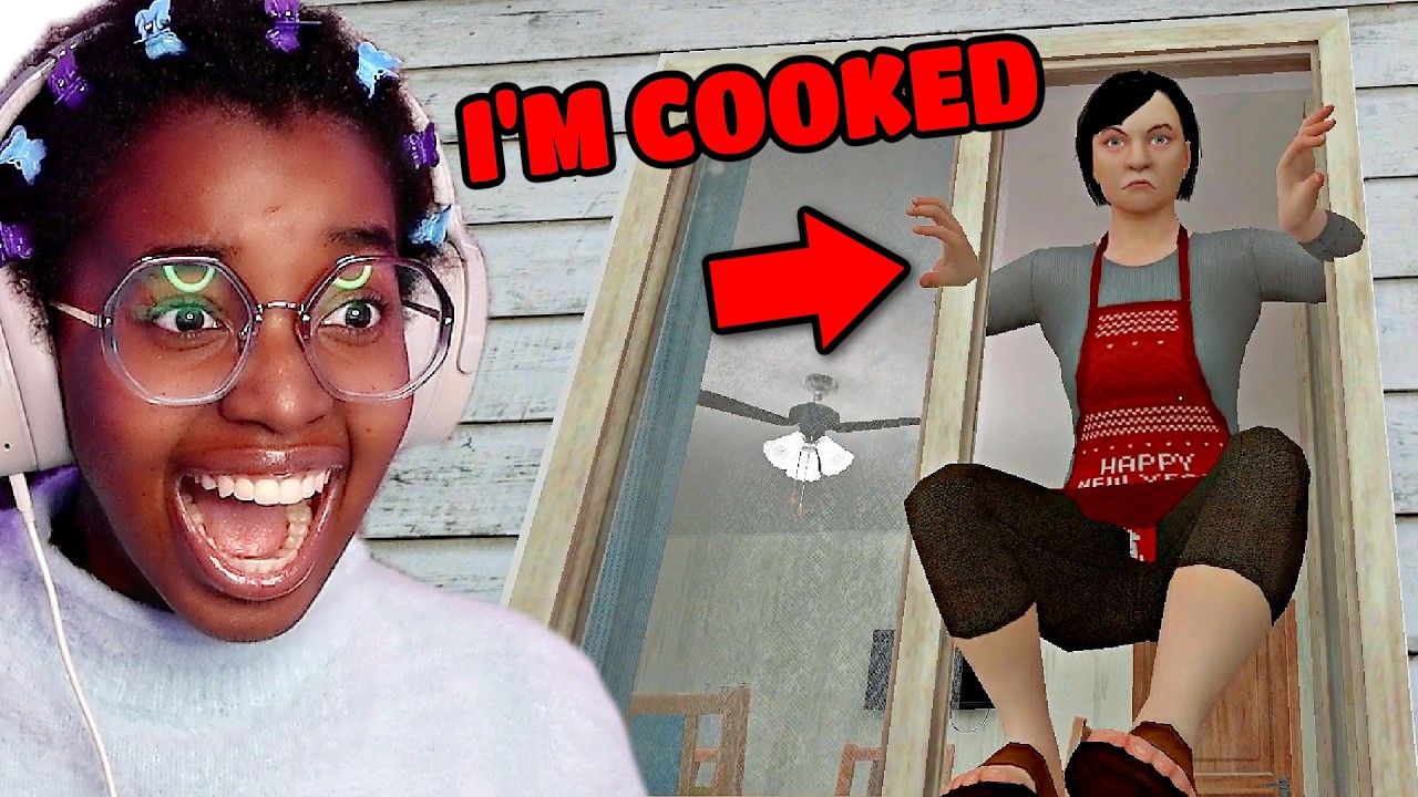 MOM SAW ME ESCAPE THROUGH THE WINDOW AND NOW I'M COOKED